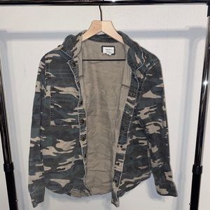Forever 21 Camo Button-Up Jacket